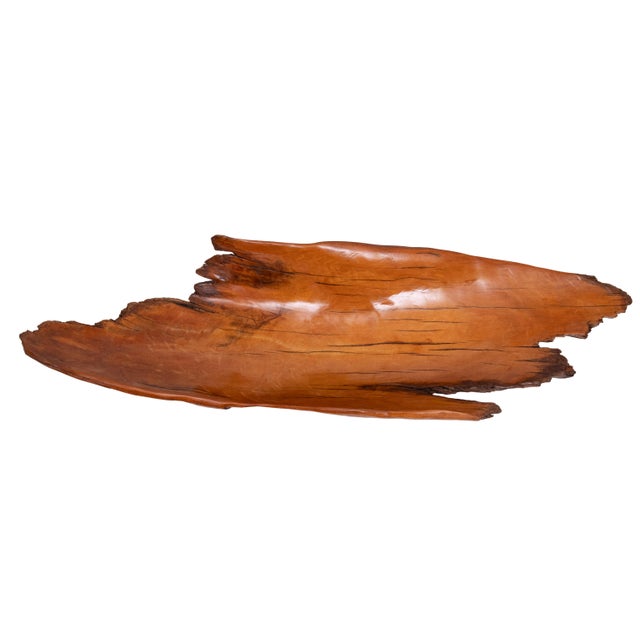 Large Hand-Turned Birch Fruit Bowl, Alaska, 1970s For Sale - Image 9 of 12