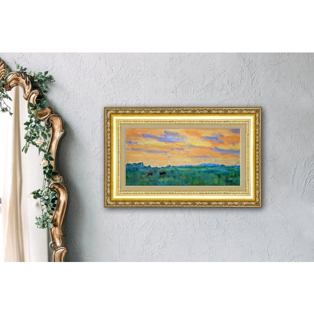 Mount Diablo Sunset, Contemporary Landscape Oil Painting For Sale - Image 12 of 12