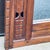 Wood Antique Indonesian Hand Carved Teak Wall Mirror With Openwork For Sale - Image 7 of 12