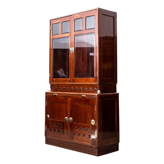 Art Nouveau Bookcase by the Circle of Prof. Josef Hoffmann / Joseph Maria Olbrich, Vienna, Austria, 1901 For Sale