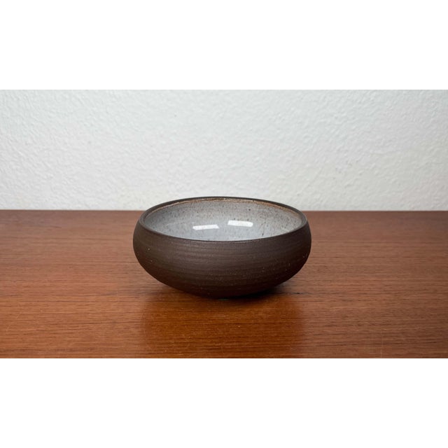 Mid-Century Modern Danish Studio Pottery Bowl by Henrik Ditlev Larsen, 1960s For Sale - Image 9 of 14