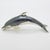 Vintage Italian Handmade Silver 800 Darkened Dolphin Figurine by Saturno, Arezzo, 1980s For Sale - Image 14 of 14
