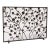 Warm Black Primrose Garden Fireplace Screen For Sale