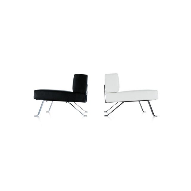 Ombra Easychair in Steel and Leather by Charlotte Perriand for Cassina, Italy For Sale - Image 6 of 9
