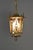 Gold French Gilt Hall Lantern, 1950s For Sale - Image 8 of 14