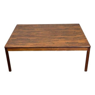 Brødrene Blindheim Mid-Century Modern Danish Rosewood Coffee Table, For Sale