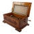 Jackpot Carved Oak & Glass Cylinder Music Box Signed 19thC For Sale