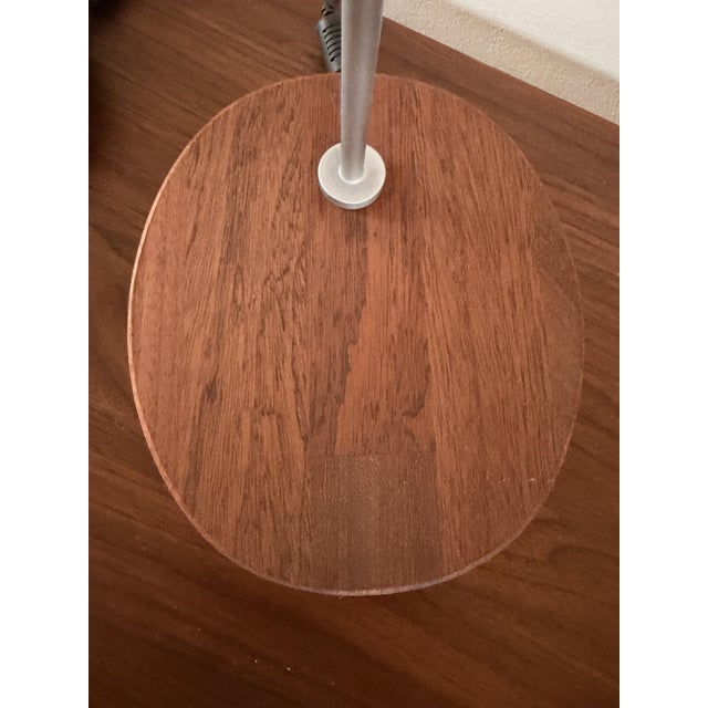 Louis Poulsen Aluminum and Wooden Study Table Lamp by Jens Ammundsen for Louis Poulsen, 1990s For Sale - Image 4 of 11