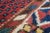 Red Antique Afshar Rug 3'6'' x 3'10'' For Sale - Image 8 of 10