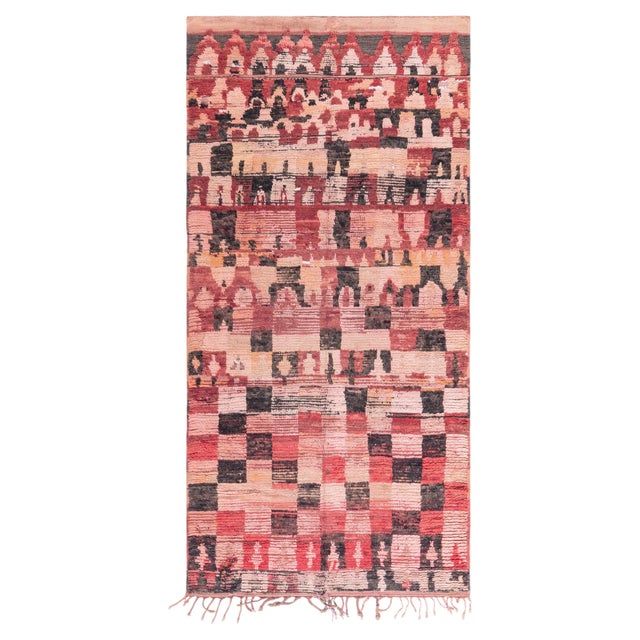 Doris Leslie Blau Midcentury Moroccan Rug For Sale