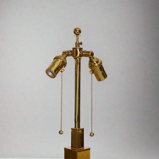 1980s Stephane Davits Modernist Table Lamp For Sale - Image 9 of 11