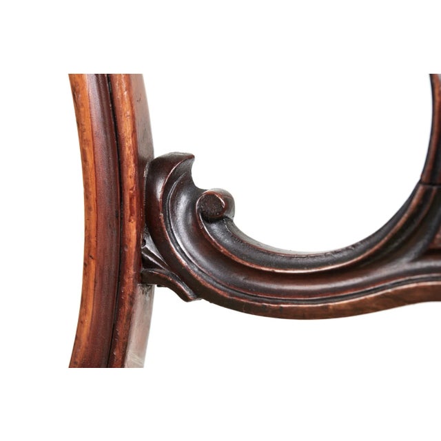 Victorian Mahogany Dining Chairs, Set of 4 For Sale - Image 15 of 16