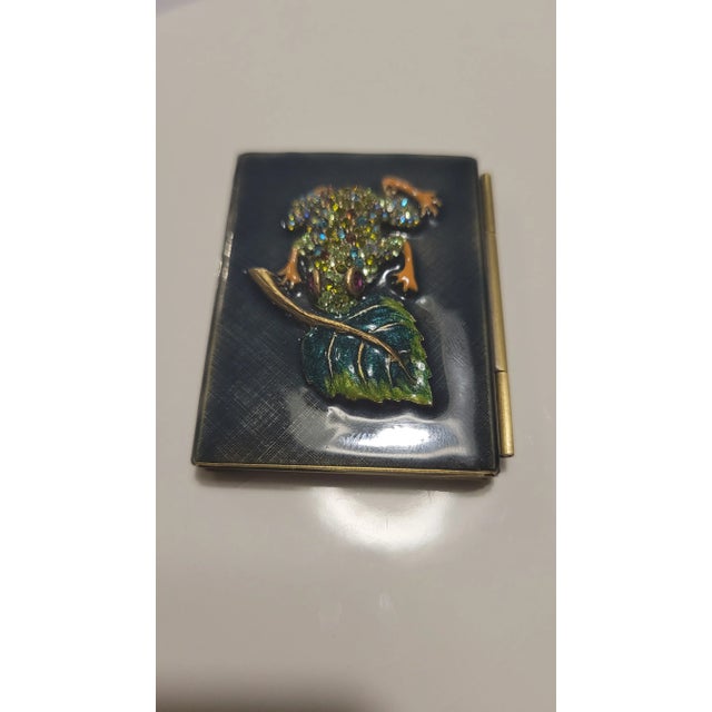 Jay Strongwater Swarovski Small Enamel Picture For Sale In Dallas - Image 6 of 12