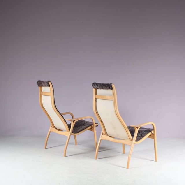 Lamino Lounge Chair by Yngve Ekström for Swedese, Sweden, 1970s For Sale - Image 3 of 16
