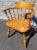 English Vintage Conant Ball Low Back Bow Back Maple Windsor Spindle Chair For Sale - Image 3 of 9