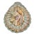 Mid 20th Century Rococo Hollywood Regency 10.5” Silver Plate Shell Dish Attributed to Fb Rogers - With Natural Shells For Sale