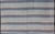 Mid-Century Modern Large Square Scandinavian Flat Weave Rug in Gray, Blue, and Soft Yellow For Sale - Image 3 of 12