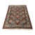 4ft 7in × 6ft 10in Persian Bakhtiari-Style Kheshti Garden Panel Wool Rug, Vintage For Sale