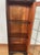 1910s Antique Edwardian Arts & Crafts Narrow Glazed Bookcase C. 1910 For Sale - Image 5 of 18