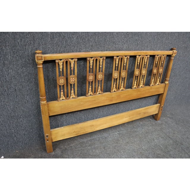 John Widdicomb John Widdicomb Double Headboard For Sale - Image 4 of 8