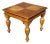 Vintage Broyhill Tuscan Neoclassical End Table – Four-Way Matched Wood Top, Fluted Turned Legs, Italian Provincial Side Table For Sale