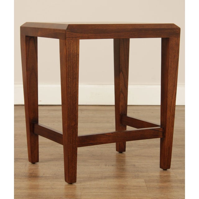 Crate & Barrel Contemporary Wood End Table For Sale In Philadelphia - Image 6 of 13