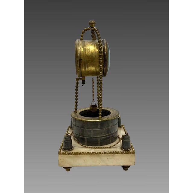 18th Century Louis XVI period well clock, late 18th century For Sale - Image 5 of 5