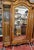 Brown Antique French Armoire, 3 Door Louis XV Style For Sale - Image 8 of 13