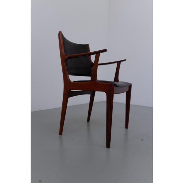 Danish Rosewood Armchair by Johannes Andersen for Uldum Møbelfabrik, 1960s For Sale - Image 17 of 18