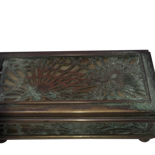 Tiffany Studios Tiffany Studios Stamp Box For Sale - Image 4 of 8