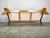 Brutalist Brutalist Oak and Bouclé 3-Seater Sofa, Former Czechoslovakia, 1970s For Sale - Image 3 of 17