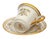 Ceramic 1900s Lenox "Castle Garden" Footed Cups & Saucers; Set/12 For Sale - Image 7 of 10