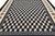 Modernist Navajo Style Geometric Flatweave Wool Rug With Optical Cube Pattern For Sale - Image 10 of 12
