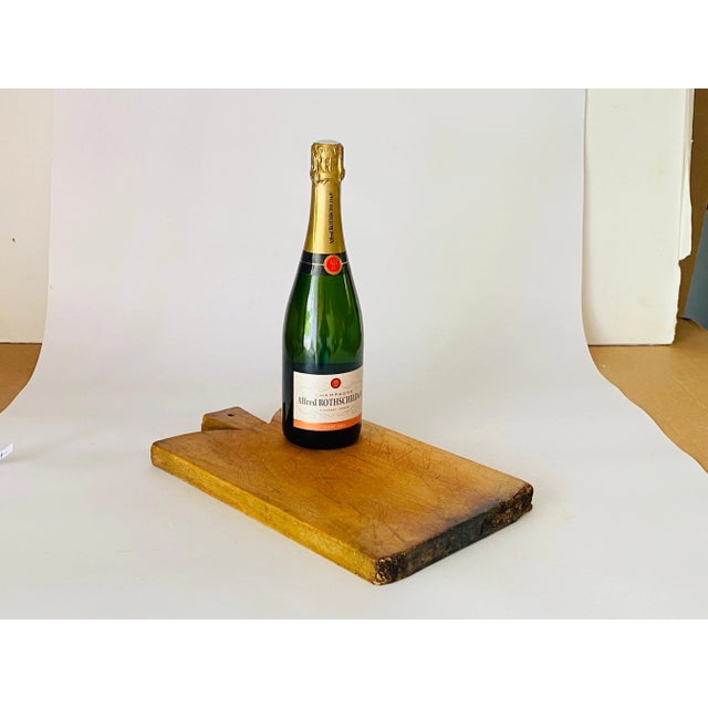 20th Century French Brown Wooden Chopping Board For Sale - Image 9 of 11