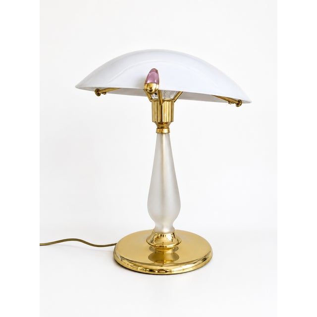 Mid-Century Modern Mushroom Glass Table Lamp by Aureliano Toso, 1970s For Sale - Image 13 of 13