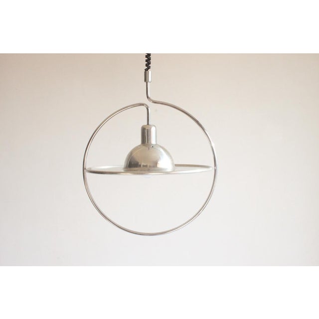Saturn Pendant Lamp in Aluminium, 1970s For Sale - Image 15 of 18