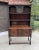 CHARMING Antique English Oak Jacobean Barley Twist Plate Dresser, Sideboard, Hutch Cabinet, Server or Buffet c. 1920s...