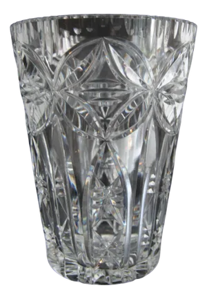 Crystal Glass Vase, 1960s