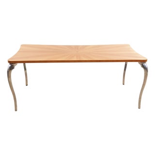 Table with Metal Feet For Sale