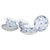 1920s Blue Fluted Half Lace Cups and Saucers from Royal Copenhagen, 1920s, Set of 10 For Sale - Image 5 of 5