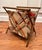 Mid-Century Modern Boho Chic Collapsible Sewing Basket/Magazine Rack For Sale - Image 4 of 12
