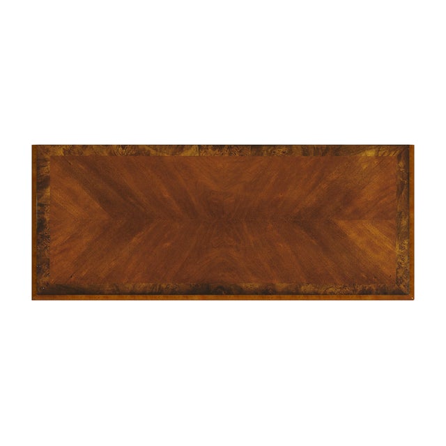 Wood Newport 32"W 2 Shelf Bookcase, Medium Brown For Sale - Image 7 of 8