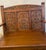 Antique Hand-Carved Wood Storage Bench Add timeless charm to your space with this stunning antique-style wood bench,...