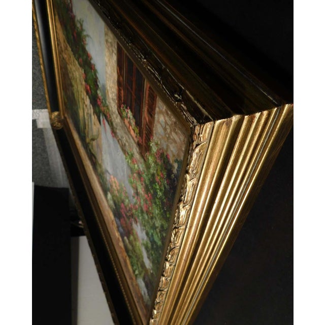 Impressionist Paul Guy Gantner "Garden of Solace" #6066968Original Hand Signed For Sale - Image 3 of 9