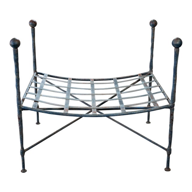 Vintage Mario Papperzini for Salterini 'Amalfi' Bench, C. 1960s For Sale