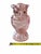 1970s Vintage Imperial Glass Pink Owl Fairy Light, 6.5”, Original Lig Mark For Sale - Image 5 of 8