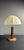 Wood Mid-Century Modern French Brutalist Turned Wood Mushroom Table Lamp in the style of Charles Dudouyt, 1950s For Sale - Image 7 of 17