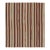 Shahsavan Palas Persian Kilim in Red, Beige-Brown Stripes by Rug & Kilim For Sale