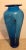 Very nice Blenko tapered blue glass vase- nice condition- 16” tall and at its widest about 7”. The mouth at the top is 5”-...