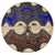 Vintage Mid-20th Century Handcrafted African Mask in Wood For Sale - Image 5 of 5